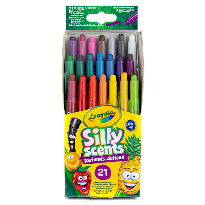 Crayola 21 Silly Scents Twistables Coloured Crayons