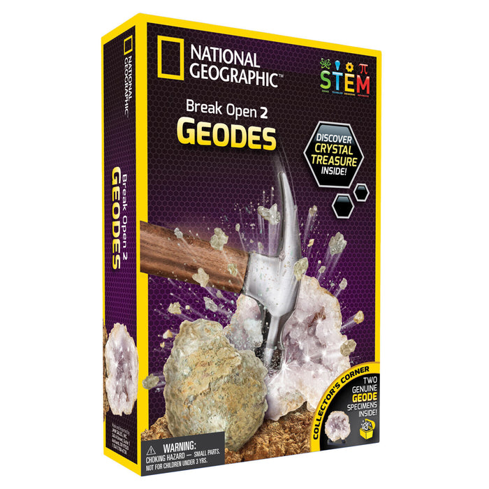 National Geographic Break Open 2 Real Geode