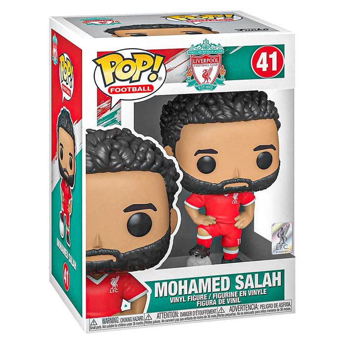 Funko Pop! Football: Liverpool FC Mohamed Salah Vinyl Figure #41