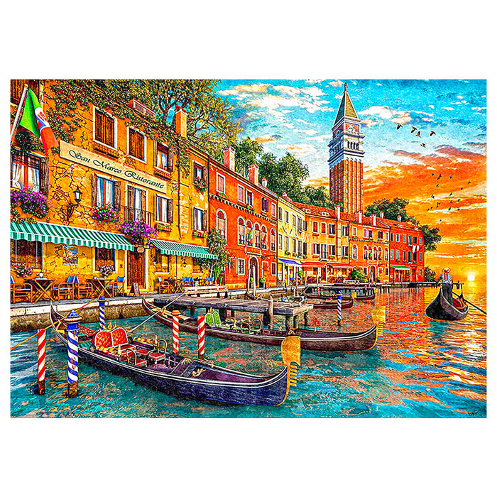 Gibsons San Marco Sunset 1000 Piece Jigsaw Puzzle