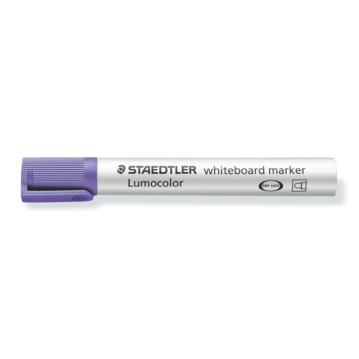 Staedtler Lumocolor Whiteboard Purple Bullet Tip Marker