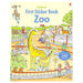 Usborne First Sticker Book Zoo