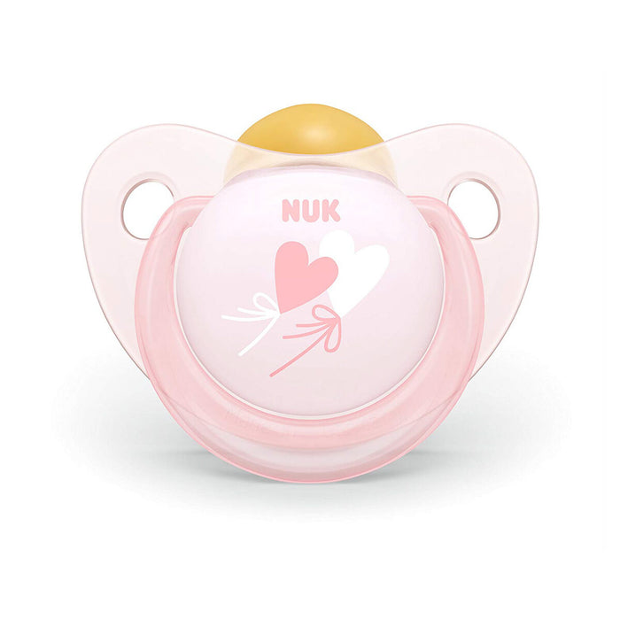 NUK R&B Latex Soother Rose Size 1 (Pack of 2)