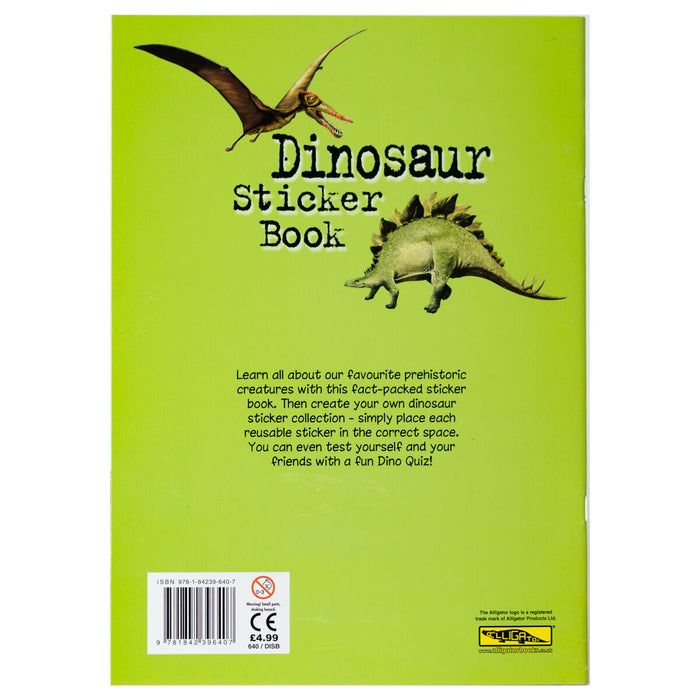 The Amazing Dinosaur Sticker Book