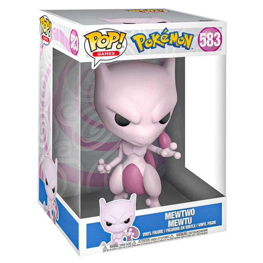  Funko Pop! Games: Pokémon Mewtwo 10" Vinyl Figure #583