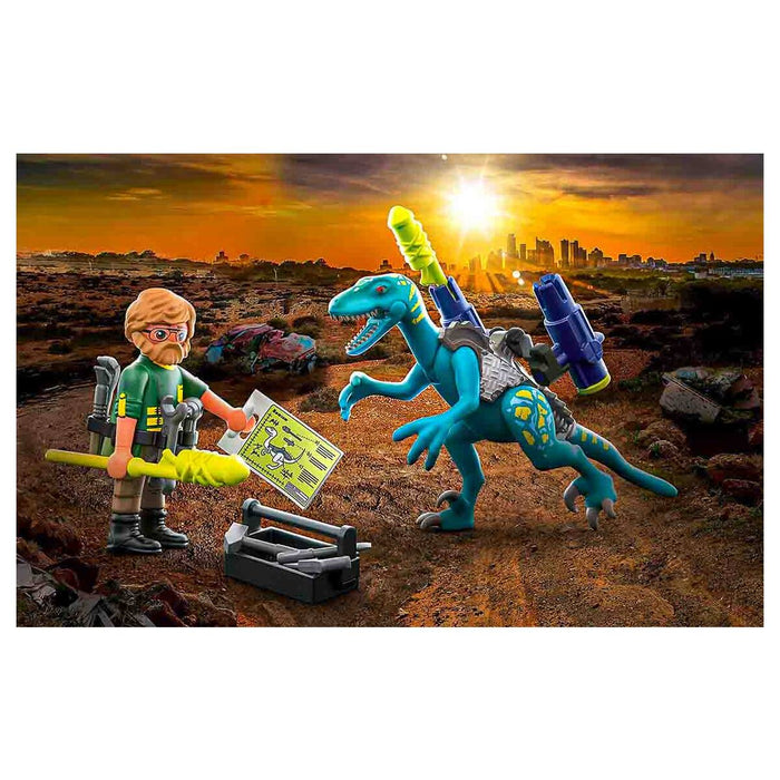 Playmobil Dino Rise Deinonychus: Ready for Battle Playset