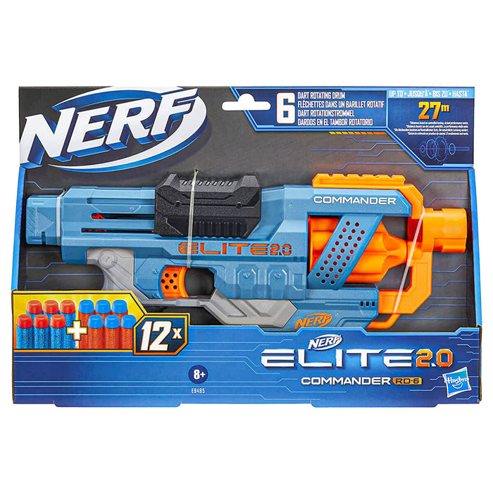 Nerf Elite 2.0 Commander RD- 6 Foam Dart Blaster