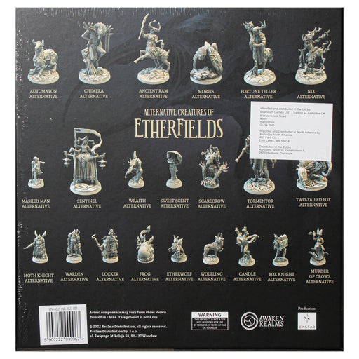 Etherfields: Alternative Creatures of Etherfields Miniature Models