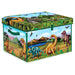 Dinosaur Zip Bin Transforming Toy Box Storage & Playmat 