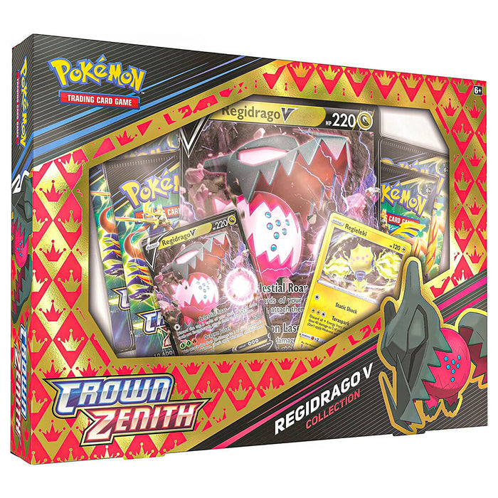 Pokémon Trading Card Game Sword & Shield 12.5: Crown Zenith Regidrago V Collection 