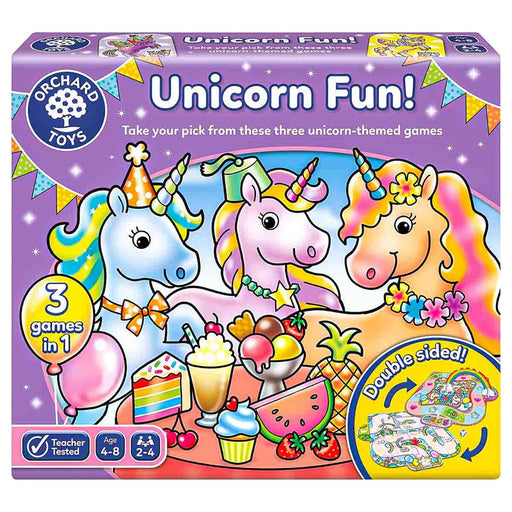 Orchard Toys Unicorn Fun! 3-in-1 Game