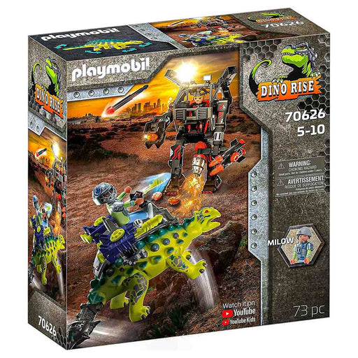 Playmobil Dino Rise Saichania Invasion of the Robot Playset