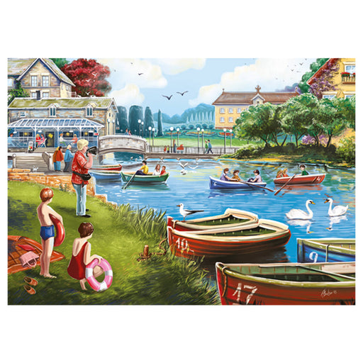 Falcon de luxe The Boating Lake Puzzle 1000 Piece