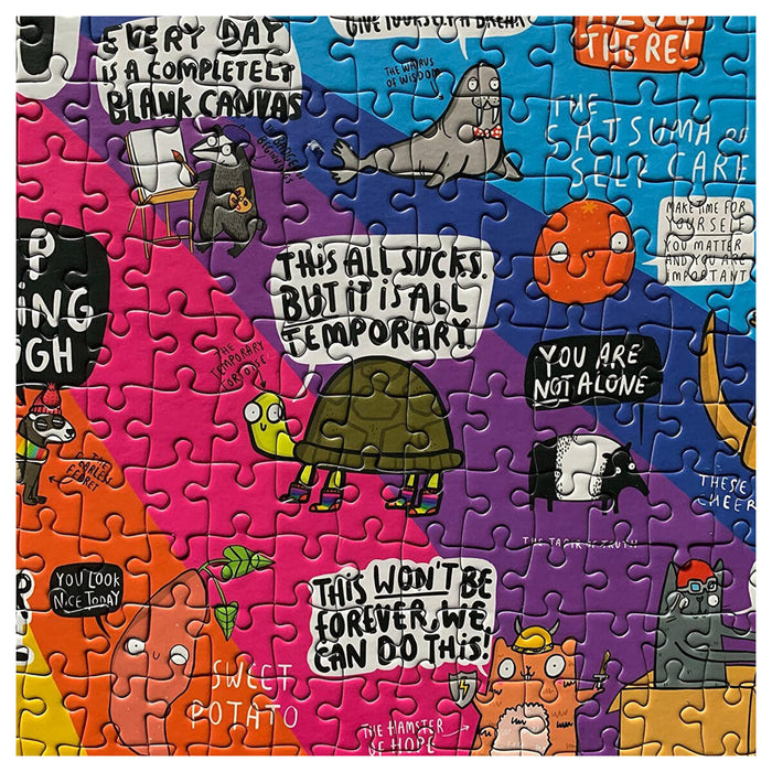 Gibsons The Puzzle of Positivity Jigsaw Puzzle 1000 Piece 