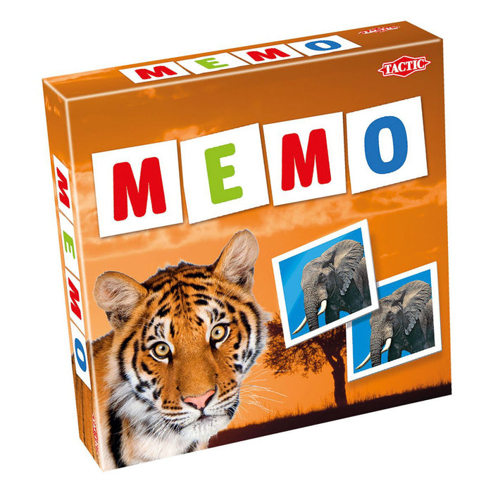 Memo Wildlife Card Game
