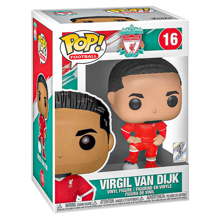 Funko Pop! Football: Liverpool FC Virgil Van Dijk Vinyl Figure #16