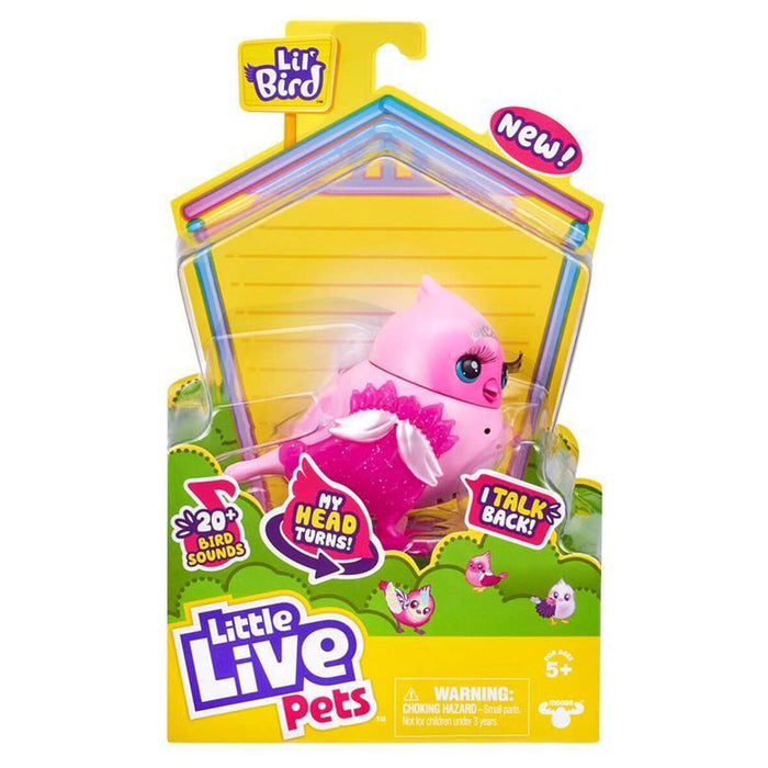 Little Live Pets Lil' Bird Tiara Tweets Interactive Pet