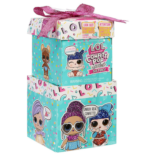 L.O.L. Surprise! Confetti Pop Birthday Sisters Box