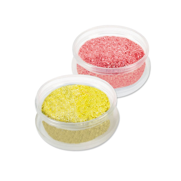 Galt Activity Kit Yellow and Red beads in jars 